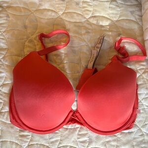 Victoria's Secret Bold Coral Bra